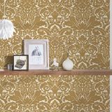 A.S. Création Barok behang Vliesbehang Beige / Creme Bruin 335832