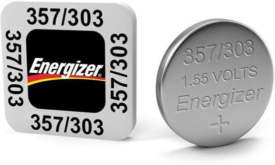 Energizer 357-303 /G13 / SR44W 1.5V knoopcel batterij - 1 Stuk
