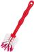 Ibenzoa® Brosse de nettoyage pour mixeur pour un usage polyvalent avec poils en nylon, rose, 1 pièce