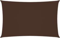vidaXL Zonnescherm rechthoekig 3x6 m oxford stof bruin