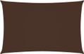 vidaXL Zonnescherm rechthoekig 3x6 m oxford stof bruin