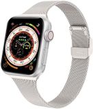 iMoshion Milanees vouwband Apple Watch Bandje - 38/40/41 mm - Sterrenlicht