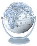 Globe Craenen Globe 15 cm pol. blauw draai & kantel