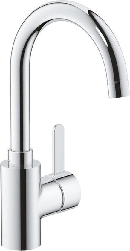 GROHE Eurosmart Cosmopolitan Wastafelkraan - Chroom - L-Size - 30cm - Met Push Open