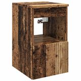 vidaXL Badkamerkast Oud hout 30 x 35 x 50 cm