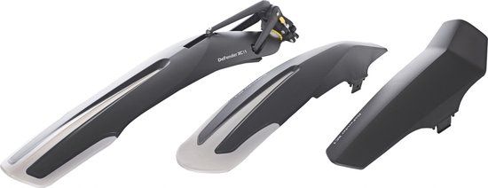 Topeak DeFender XC1/XC11 Spatbordenset 26 inch - Zwart