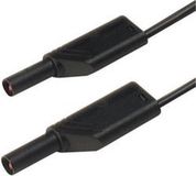 SKS Hirschmann MLS WS 200/2,5 sw Veiligheidsmeetsnoer Banaanstekker 4 mm Banaanstekker 4 mm 2.00 m Zwart 1 stuk(s)