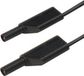 SKS Hirschmann MLS WS 200/2,5 sw Veiligheidsmeetsnoer Banaanstekker 4 mm Banaanstekker 4 mm 2.00 m Zwart 1 stuk(s)