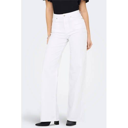 ONLY Madison Blush Wide Jeans Dames - Maat L X L30