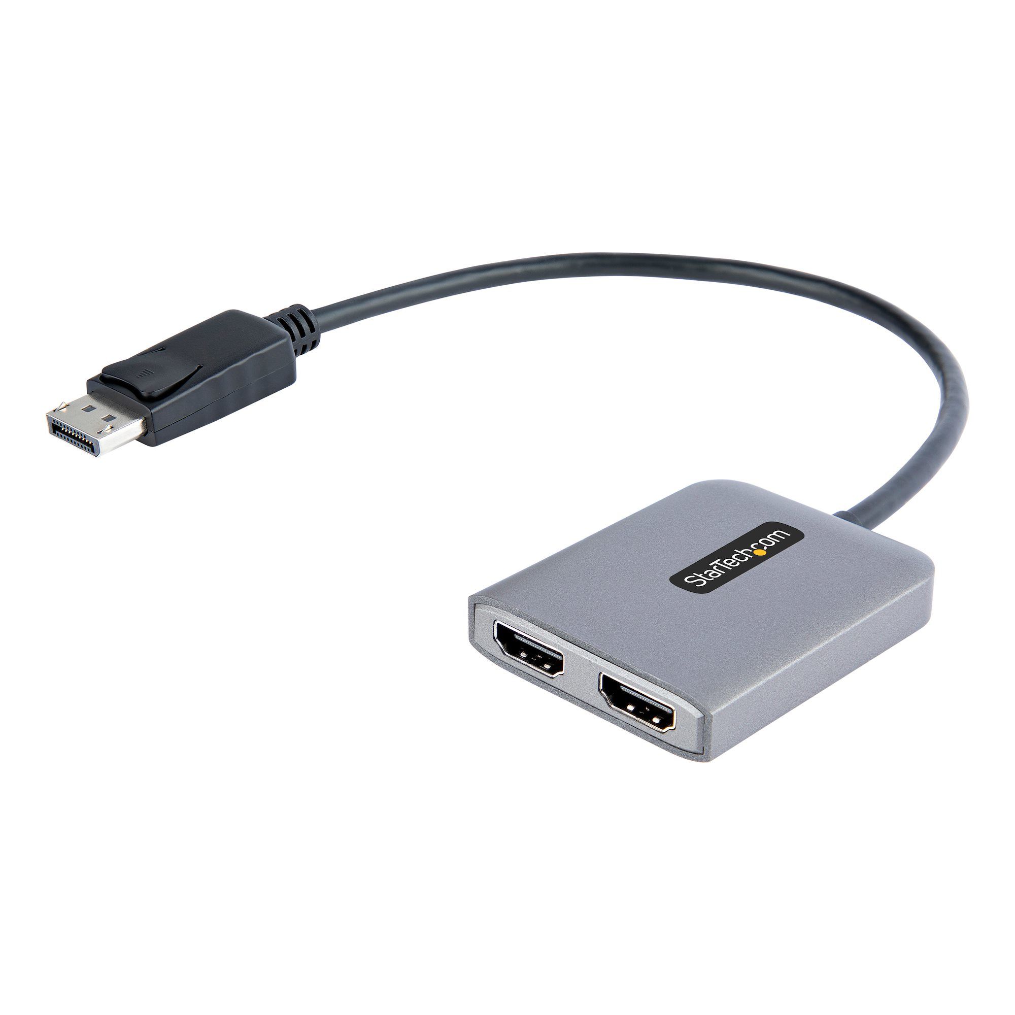 StarTech.com DisplayPort naar Dual HDMI Adapter - 4K 60Hz - 30cm Kabel