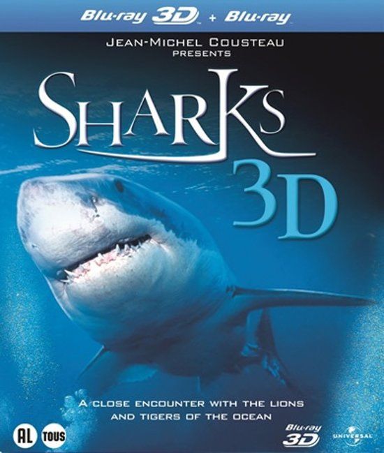 Documentary Sharks (3D + 2D Blu-ray)