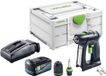 Festool C 18-Basic accuschroefboormachine 18 V 45 Nm borstelloos + 1x accu 5.0 Ah + lader + systainer