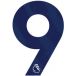 Avery Dennison Flocage Premier League 2023 9 bleu marine/blanc