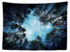 Ibenzoa® Wandtapijt Sterrenhemel – HD wanddecoratie van 100% polyester, 200 x 150 cm, zacht, gemakkelijk schoon te maken wanddoek voor slaapkamer en woonkamer