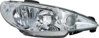 Set AutoStyle Set Koplampen passend voor Peugeot 206 2002- incl. GTi 1999- - Helder
