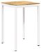 vidaXL Tuinbar-tafel, wit, 70 x 68,5 x 105 cm, massief acaciahout