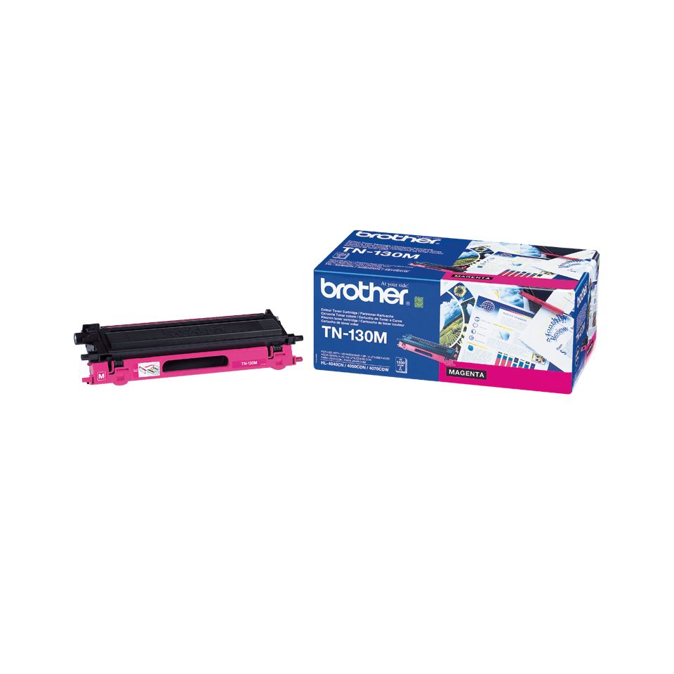 Brother TN-130M Magenta Toner Cartridge - Original - 1500 Pages