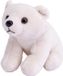Wild Republic peluche ours polaire - blanc - 13 cm