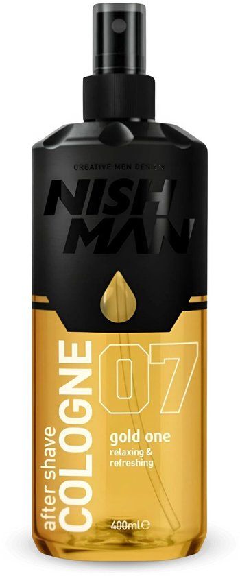 Nishman Gold One Aftershave Cologne 400 ml