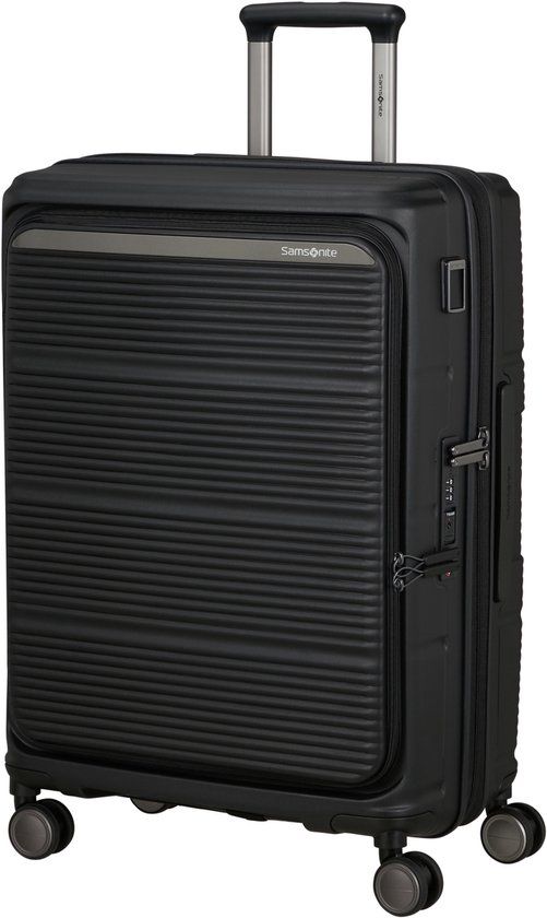 Samsonite Paralux HS Spinner 67/24 M - uitbreidbaar - Black
