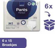 Abena Pants Premium M1 - 90x Absorberend Broekje
