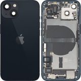 Apple Coque Batterie iPhone 13, Avec Châssis Central, Pièces Complètes, Noir (Minuit), Échange Premium