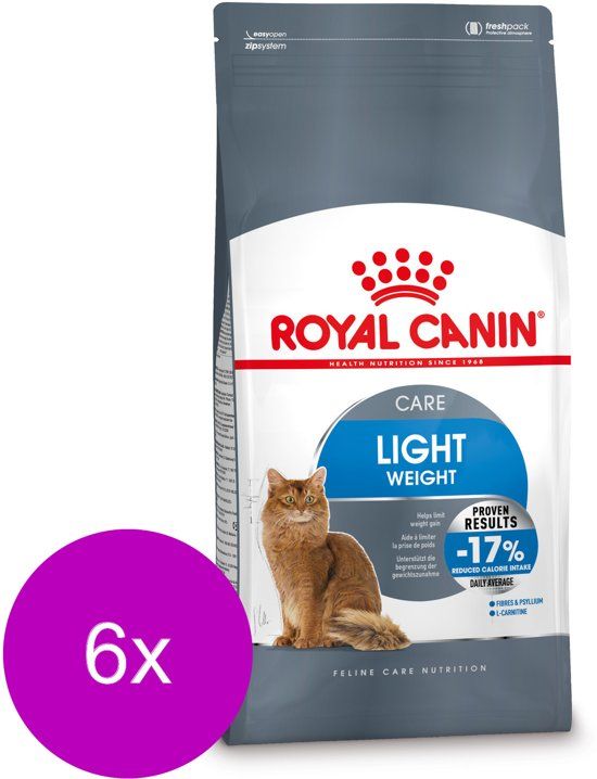 Royal Canin Fcn Light Weight Care - Kattenvoer - 6 x 400 g