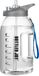 Unyqoos® bouteille de 2,5 litre avec marqueur de temps