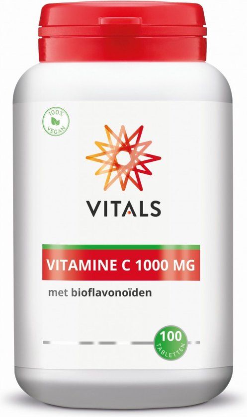 Vitals - Vitamine C 1000 mg - 100 tabletten - met bioflavonoïden