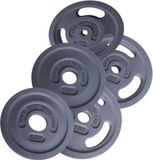 Taurus Halterschijf Premium 25kg - 30mm - Grijs
