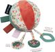 Les Déglingos - Activiteitenbal Melimelos het hert - Rammelaar bal met diverse hangers - 14 cm