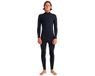 Quiksilver E Session 4/3 Mm Combinaison Néoprène Manches Longues Zip Poitrine Noir XL Homme