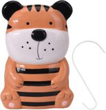 Merkloos / Sans marque Tijger Waterverdamper radiator - 1x - kunststeen - kinderkamer - 17 cm - luchtbevochtiger