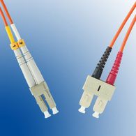 MicroConnect LC/PC-SC/PC Fiber Optic Cable - 15m - 50/125 MM