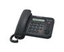 Panasonic KX-TS580EX1 Identifiant d'appel Noir