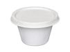 Tessera Bio Products QRSDL4 suikerriet dressingbeker, wit, 100 stuks