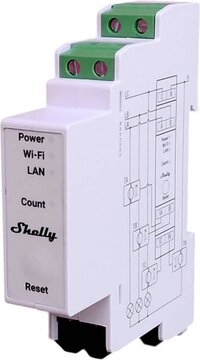 Shelly Pro 3EM 400A Elektriciteitsmeter Bluetooth, WiFi