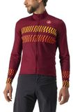 Castelli Unlimited Thermal Lange Mouwen Fietsshirt Rood L Man