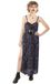 Vixxsin Graveyard Bloom Dress Dames Maxi-jurk - Zwart - XL