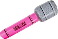 Duckiez Opblaas microfoon - roze