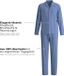 CALIDA Heren Pyjama Lang Blauw Gemêleerd Katoen L