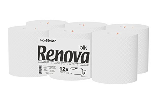 Renova Toiletpapier Jumbo – 12 rollen.