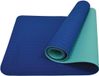 Schildkröt Fitness Yogamat Bicolor 180 x 61 cm Navy/mint