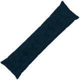 vidaXL Kussensloop HEERLEN Marineblauw 40 x 145 cm Nep Konijnenbont