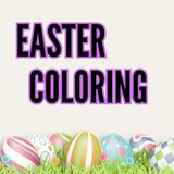 COZY EASTER COLORING: COLORIZED EASTER
