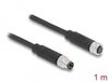 Delock 80138 Connecteur capteur/actionneur, assemblé M8 Nombre de pôles (capteurs) : 3 1 m 1 pièce(s) Sac