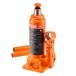VEVOR Hydraulische Fleskrik 4T Oranje 185-350mm Hefhoogte