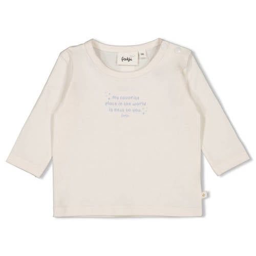 Feetje longsleeve The Magic is in You ecru
