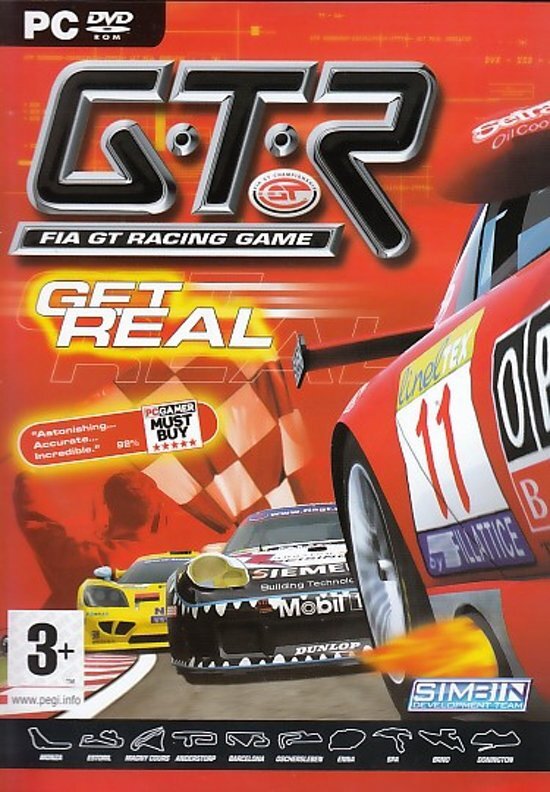 - GTR, Fia GT Racing Game (DVDRom) Windows Get real