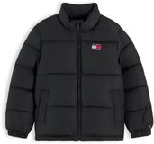 Tommy Hilfiger Kids Pufferjas Unisex Zwart Polyester 100% Maat 12